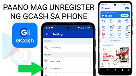 Paano mag Unregister ng Gcash account sa cellphone .